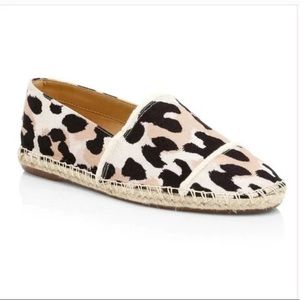 Schutz ohanna leopard espadrilles